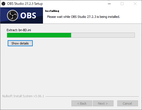 OBS install 4